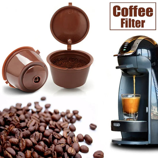 cápsula de café reutilizable para Nescafé Dolce Gusto, tapa recargable